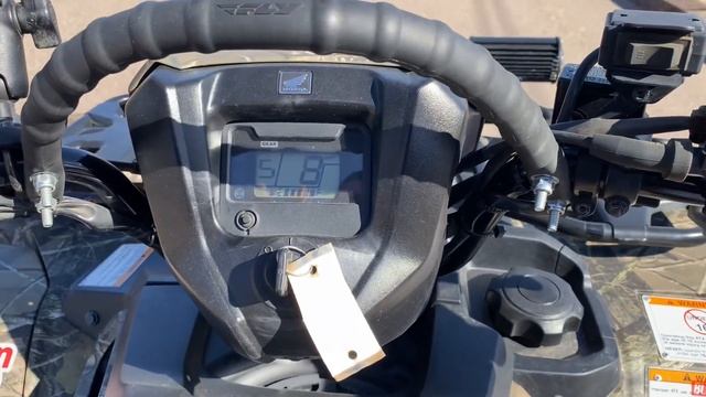 Honda Foreman 520 Top Speed Shown with Odometer and GPS device смотреть онлайн