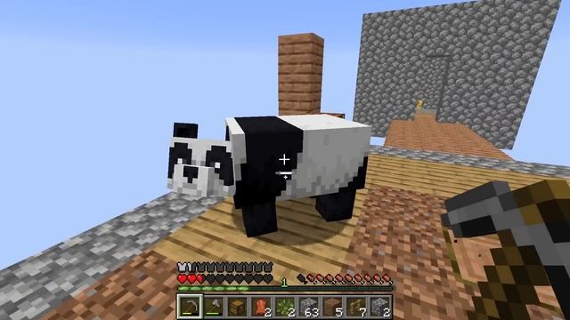 Minecraft But We're MOBS on ONE BLOCK! смотреть онлайн