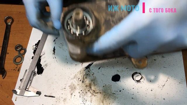 Часть 17. Задний маятник мотоцикла ИЖ на подшипниках смотреть онлайн