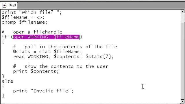 VTC Player Perl Fundamentals, Refining the script 1 смотреть онлайн