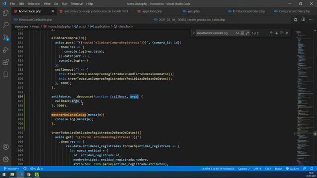 Debounce de lodash - La Función Anti Rebote (Ejemplo con Vue) смотреть онлайн