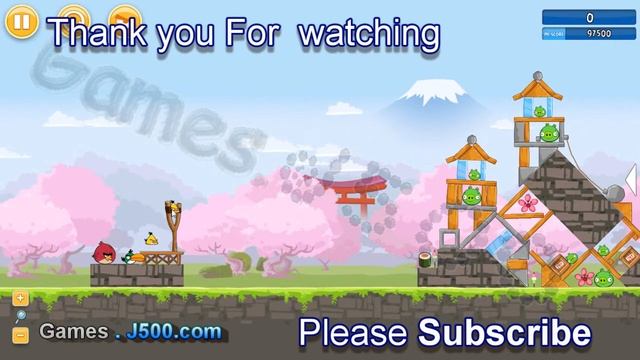 Angry Birds Cherry Blossom Level 2 Chrome Walkthrough 3 Stars Lösung смотреть онлайн