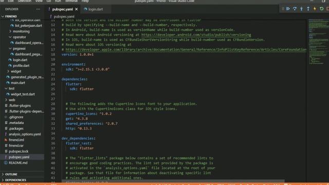 Hasan Ali -Login Sistem MongoDB Flutter