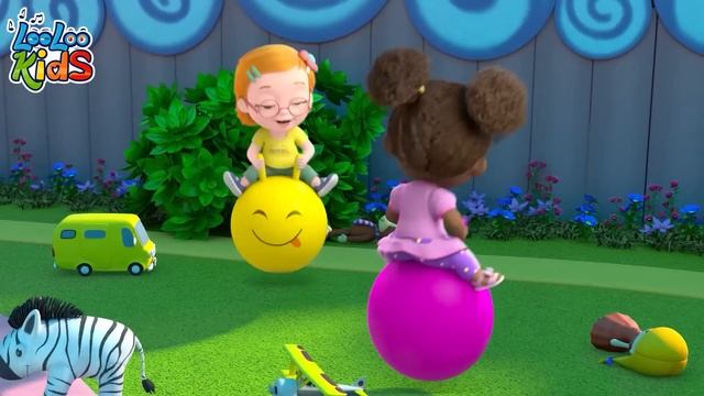 Five Little Ducks + One Big Family | More Children Music And Nursery Rhymes | By LooLoo Kids