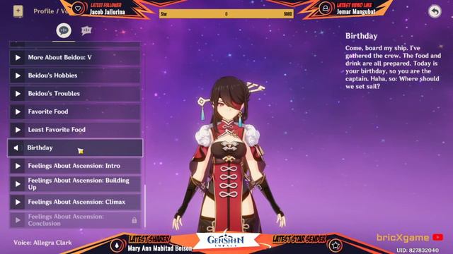 Genshin Impact | Happy Birthday! смотреть онлайн