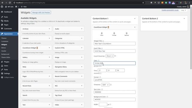 [How To] Add Countdown Timer to WordPress Sidebar смотреть онлайн