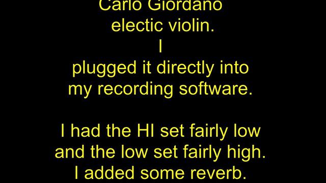Demo of electic violin смотреть онлайн