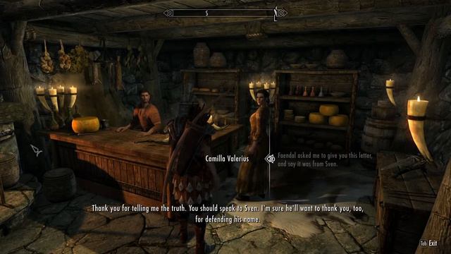 The Elder Scrolls V: Skyrim┇A Lovely Letter Quest┇ Exposing Faendal to Camilla Valerius┇ смотреть онлайн
