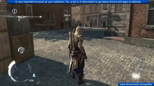 Assassins Creed III on Acer Aspire 5742ZG-P624G50Mncc смотреть онлайн