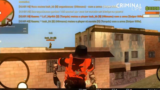 Jogando Guerra Geral Full Sniper 😳🔥Criminal Life🇹🇷🔥 #familiamp4kk #gta #samp #sanandreas #viral #yt смотреть онлайн