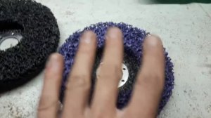 Зачистной коралловый диск на болгарку за копейки