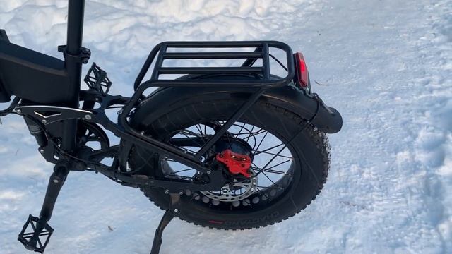 Электровелосипед Minako X – фэтбайк с двойной подвеской