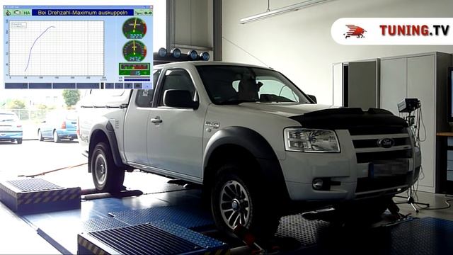 TuningTV & SPEED-BUSTER: Leistungsprüfstand Ford Ranger 2.5 TDCI mit SPEED-BUSTER Chiptuning смотреть онлайн