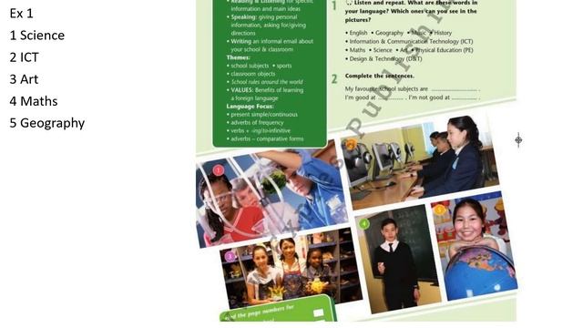 Ағылшын тілі 6 сынып Excel Student`s book p 5-6 жауаптарымен смотреть онлайн