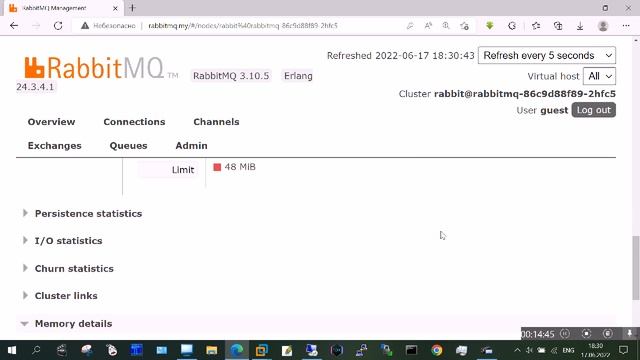 Инсталяция RabbitMQ в Ubuntu20 04 Docker Kubernetes смотреть онлайн