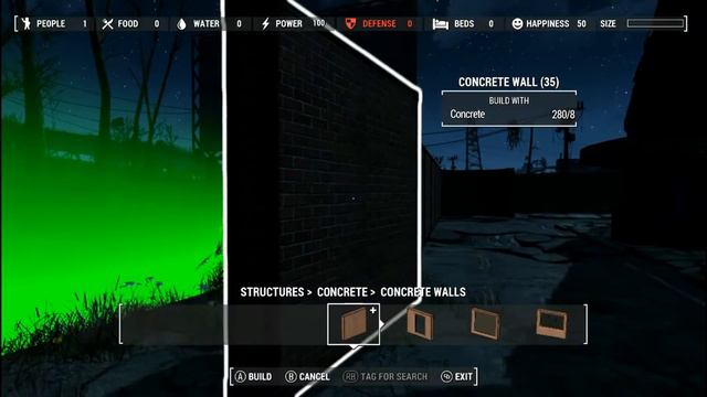 Fallout 4 Settlement Builder - Guard Wall p1, Starlight Drive In смотреть онлайн