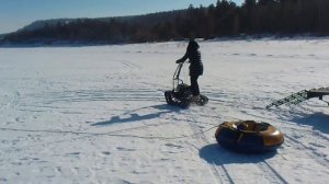 Гусеничный мини вездеход