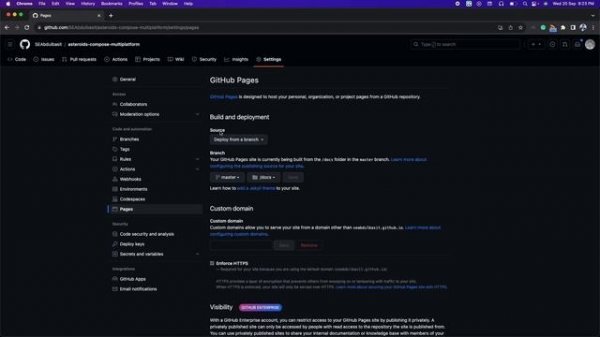 Deploying Compose Multiplatform WebApp to Github Pages