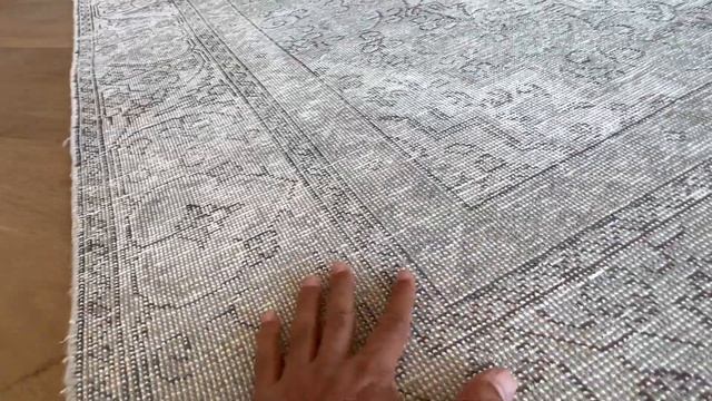 Vintage Teppich grau 317 x 233 cm смотреть онлайн