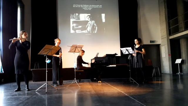 Darius Milhaud: Sonata for Flute, Clarinet, Oboe and Piano, op.47 смотреть онлайн