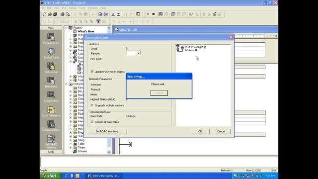 Siemens S7-200 PLC Downloading and Monitoring смотреть онлайн