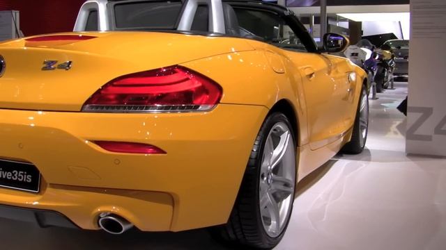 BMW Z4 sDrive35is Video from 2010 Paris Motor Show смотреть онлайн