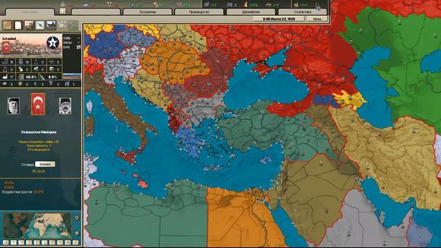 International and Russia vs Reichspakt and Don-Kuban Union (Darkest Hour A Hearts of Iron Game) смотреть онлайн