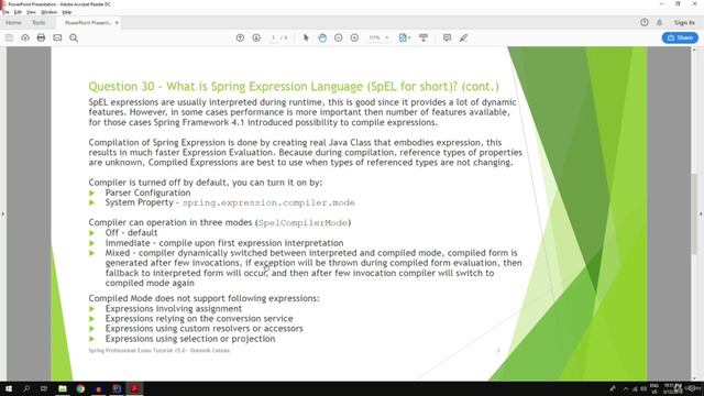 30. What is spring expression language spel for short смотреть онлайн