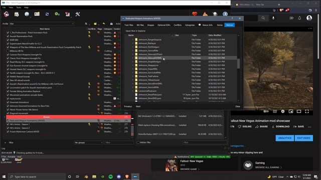 How to use Multiple kNVSE animations Fallout New Vegas modding tutorial смотреть онлайн