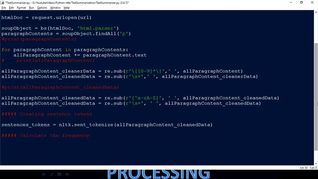 Python - Text Summarizer with NLTK смотреть онлайн