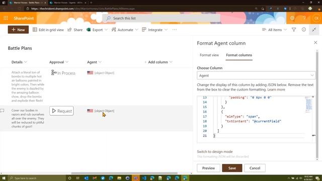 Using field lookups with list formatting смотреть онлайн