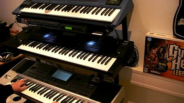 Crocket's theme cover on Korg PA-50 смотреть онлайн
