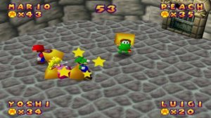 Mario Party 1 - All 4 Player Mini-Games