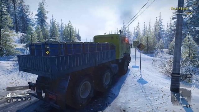 SnowRunner: Fuel Delivery To Base | Logitech g29 gameplay | Lanzzy Gaming смотреть онлайн