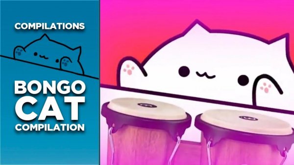 Bongo cat meme compilation (37 songs)
