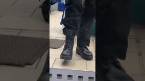 Ботинки с выс.берц. 26ЛНП кожаные с натуральным мехом чёрного цвета от «восток-сервис»