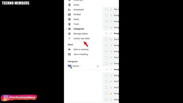 How to create folders in Gmail app | Techno Members смотреть онлайн
