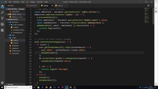 Firebase Auth Tutorial #20 - Updating the Admin UI смотреть онлайн
