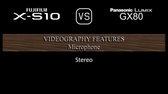 Fujifilm X-S10 vs. Panasonic Lumix GX80: A Comparison of Specifications смотреть онлайн