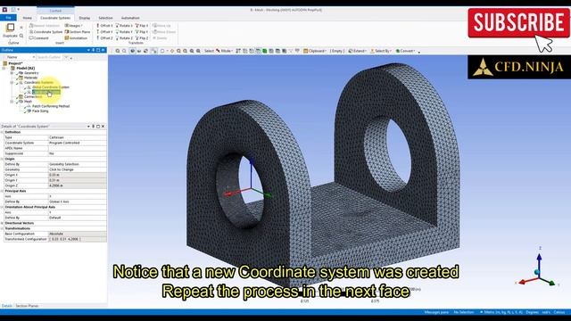 ✅ Ansys Meshing Tutorial 07 - Match Control смотреть онлайн