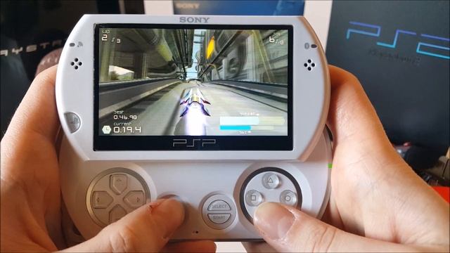 Wipeout Pulse Gameplay - PSP Go 2019 смотреть онлайн