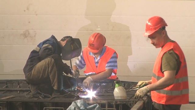 Запуск мобильного комплекса по изготовлению ЖБИ в ЖК Окский берег смотреть онлайн