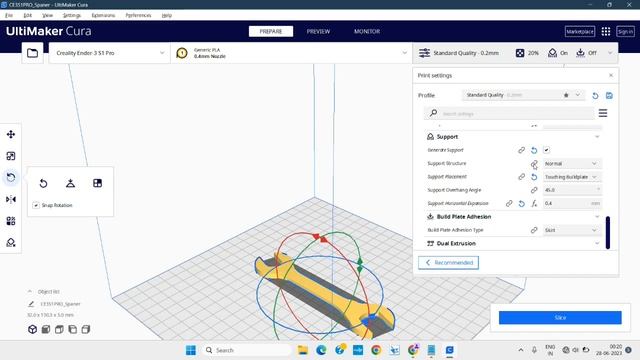 How To Slice In CURA | Ultimaker Cura | 3D Printing | STL | Mechanical | C20 Karnataka | Diploma