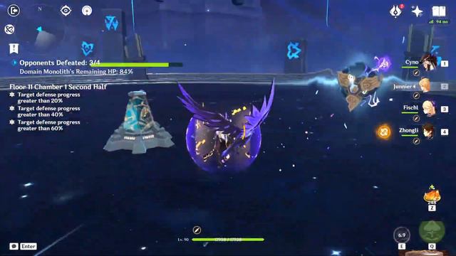 Version 3.1 Spiral Abyss 36 Star Clear | Floor 9-12 | Genshin Impact смотреть онлайн