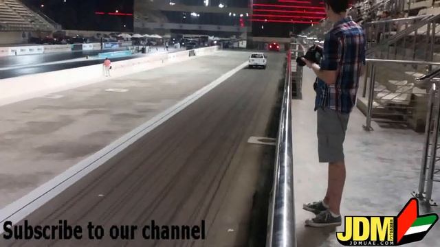 Nissan Patrol Exit From Yas Island Drag night Like a BOSS!! смотреть онлайн