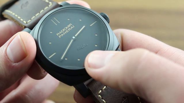 Panerai Radiomir 1940 3 Days Ceramica PAM 577 Showcase Review смотреть онлайн