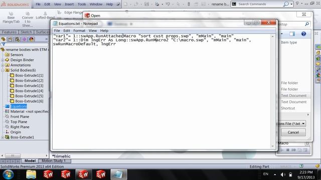 Embed and Auto-Run SolidWorks Macros In Your Models! смотреть онлайн