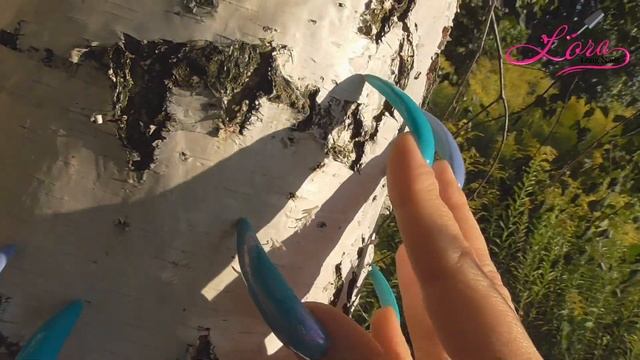 ASMR Long Claws Nails Scratch The Wood | Scratching, Tapping