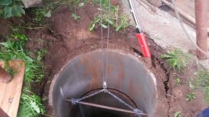 Как вытащить кольца из колодца