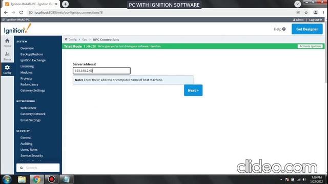 |Kepserver| |communication| with |Ignition| software Remotely via |OPC DA| смотреть онлайн